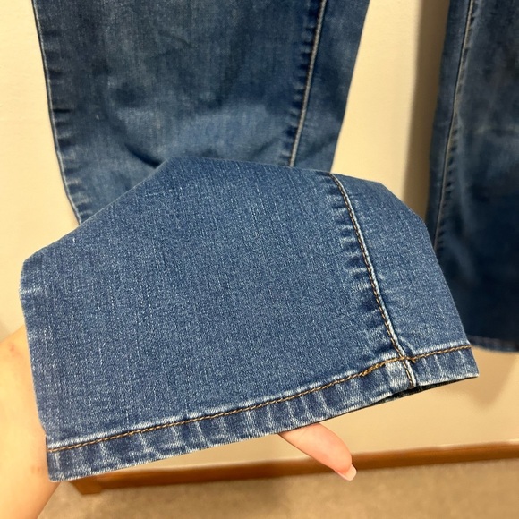 SANTANA JEANS, size 8 x 30, straight leg, button/zipper front, with pockets - Picture 2 of 6